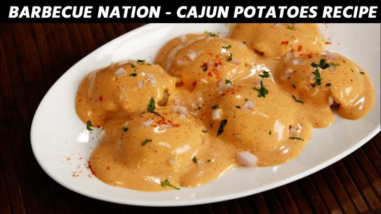 Cajun Spiced Potatoes – Barbeque Nation Style Recipe – CookingShooking