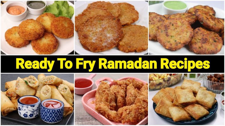 6 Ready To Fry Iftar Recipes by (YES I CAN COOK)