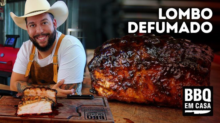 LOMBINHO BARBECUE DEFUMADO | AMERICAN BARBECUE | BBQ EM CASA