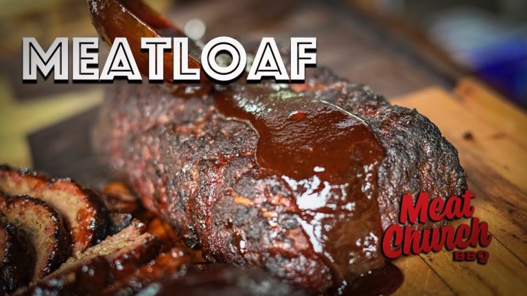 The BEST Smoked BBQ Meatloaf