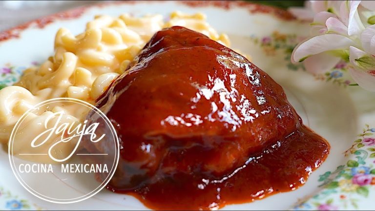 Pollito en Salsa BBQ Fácil y Sin Horno