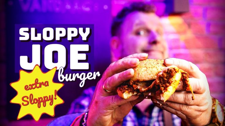 Sloppy Joe “hamburger” op de BBQ!