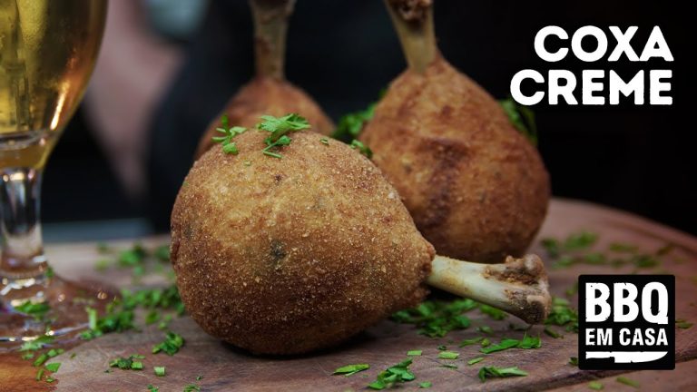 RECEITA DE COXA CREME | BBQ EM CASA