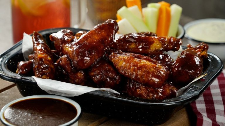 Alitas BBQ crujientes