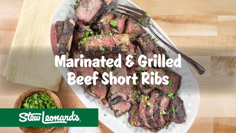 Quick Grilled Best Beef Short Ribs | BBQ Ribs