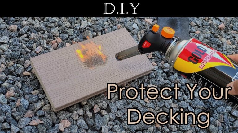 DIY Deck (Part 19): Can BBQ Grill Mat protect your Azek/Trex decking from charcoal and flame?