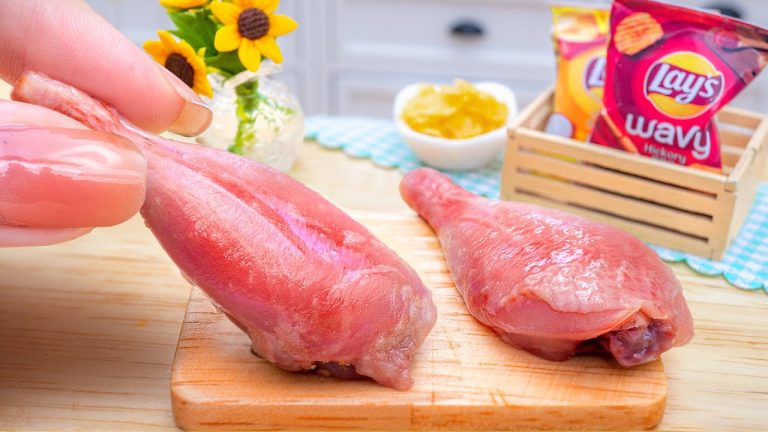 Tasty Idea Cook Delicious KFC x Lay’s BBQ Crunch Chicken in Miniature Kitchen 🍗 Mini Yummy Recipe