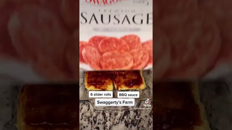 Swaggerty’s Farm BBQ Sausage Sliders