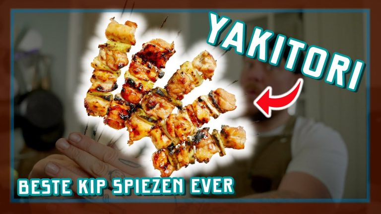 DE BESTE KIP SPIEZEN EVER: YAKITORI!  | BBQ’en met Nick |