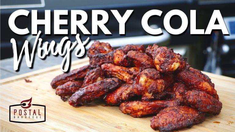 Cherry Cola Smoked Chicken Wings Recipe – How to BBQ Wings