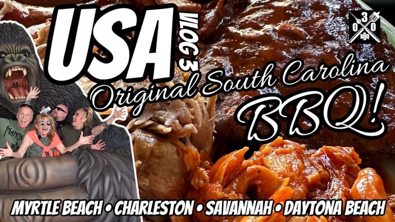 Südstaaten BBQ bis zur Bike Week in Daytona Beach USA VLog 3 – 030 BBQ