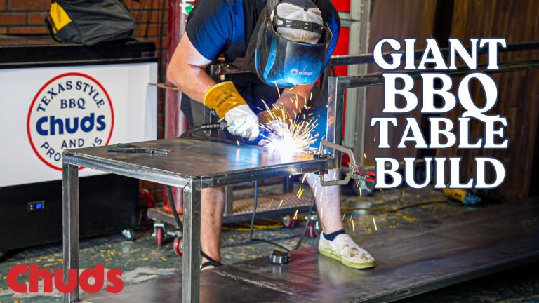 How To Weld a BBQ Table! | Chuds BBQ
