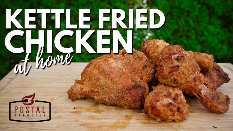Kettle Fried Chicken Recipe – How To Make Crispy Chicken on the BBQ