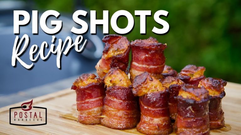 Pig Shots Recipe – How to Make Smoked Pig Shots on the Grill – BBQ Appetizers