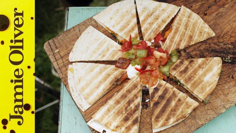 Sweet Potato Quesadillas | DJ BBQ