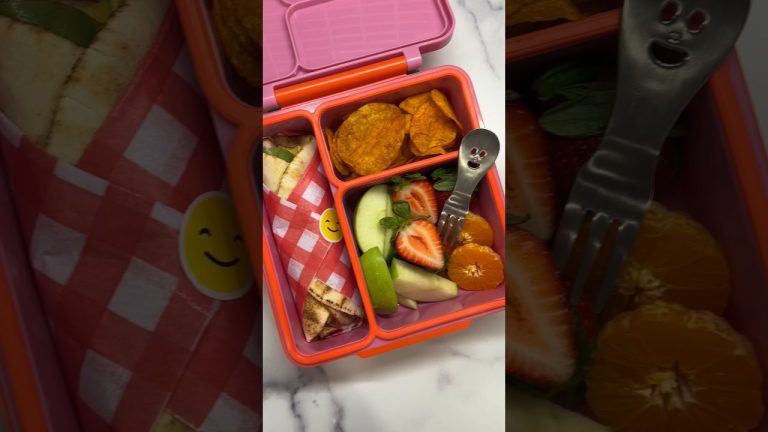 Lunchbox Ideas | Pita 🥙 Turkey Wrap #pita #lunchbox #lunchboxideas #bbq #schoollunchideas #lunch