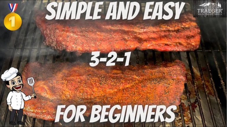 Smoke BBQ Ribs on Traeger grill – Amazing Bbq ribs for beginners