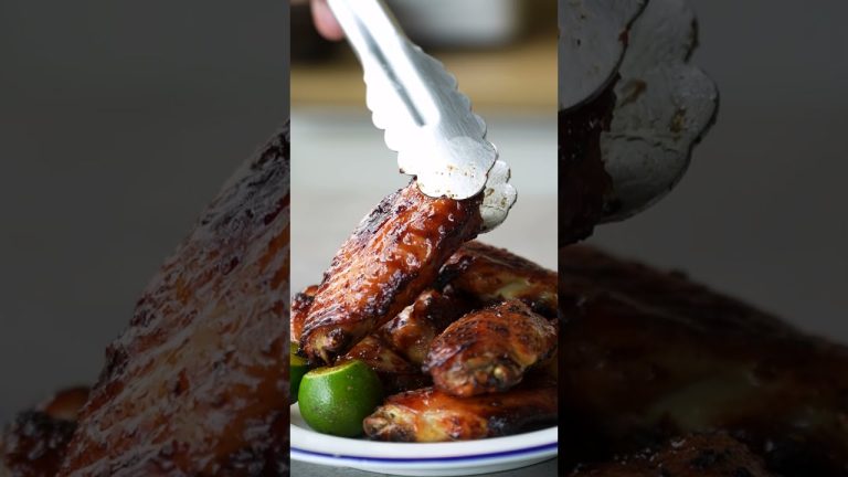 Miss BBQ chicken wings from the hawker centre? #shorts