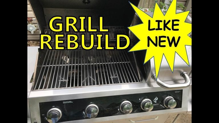 How to Refurbish a BBQ Grill – Rebuild and Save
