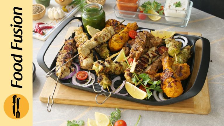 BBQ Kabab Platter Recipe By Food Fusion