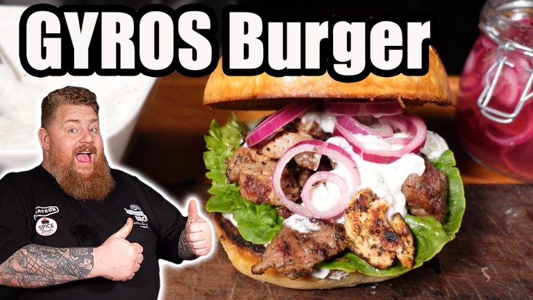 Gyros Burger – schnell, einfach, lecker! BBQ & Grillen für jedermann