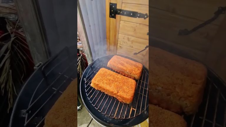 Smoked Meat loaf on the Fornetto Basso Smoker #smoker #fornetto #bbq