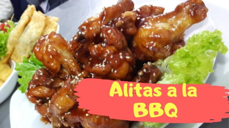 ALITAS a la BBQ!! alitas de pollo a la BBQ al estilo de Chef José Vicente