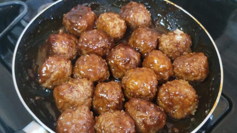 Albondigas en salsa BBQ!
