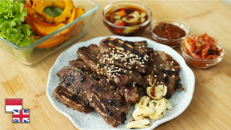 Spesial TANPA Arak Masak! Resep KOREAN BBQ : Galbi [Bisa Pakai Ayam]