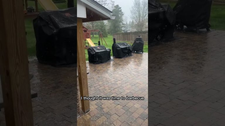 April Snow Showers Bring… BBQ?