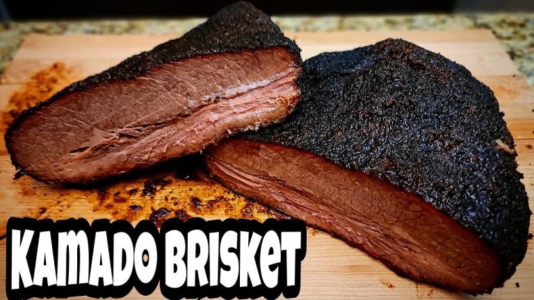 Texas Brisket Smoked On A Kamado Grill – Smokin’ Joe’s Pit BBQ