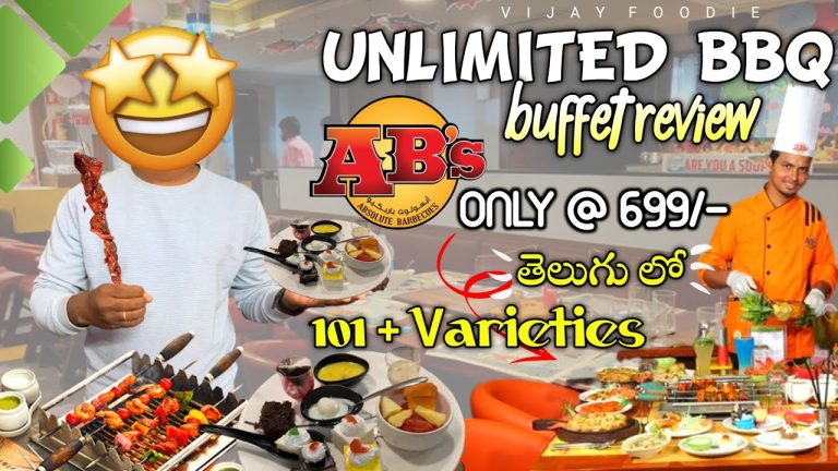 UNLIMITED BBQ BUFFET | Absolute BBQ 🤤 | #bbq | Banjara hills Hyderabad | #viral #trending #shorts
