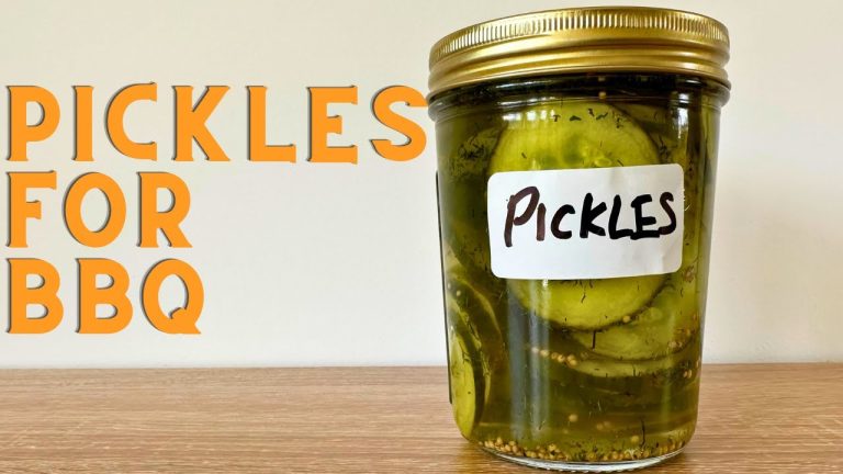 How To Make Pickles | Perfect For BBQ | Wilsons BBQ