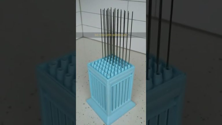 How to Make 49 Kebab BBQ Skewer Maker in 5 Minutes?! BBQ Lovers: This Meat Slicer is a Game-Changer!