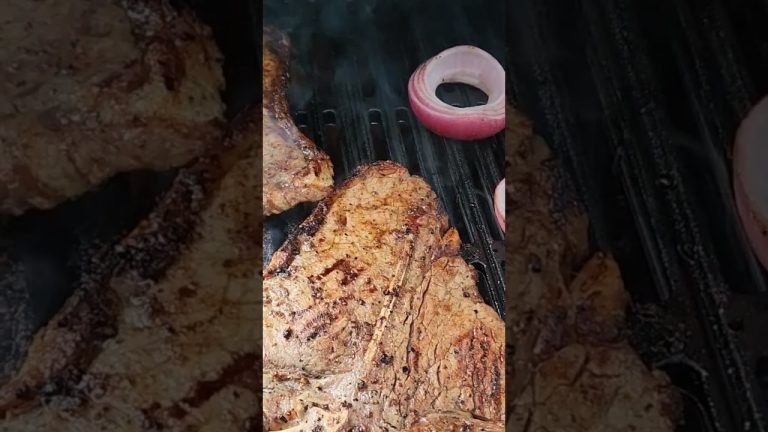 #tbone #steaks #grilling on the #bbq #bbqlovers