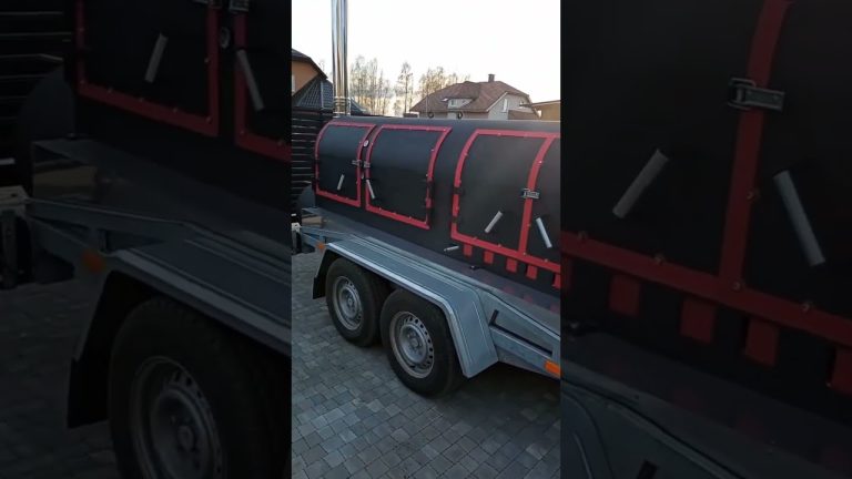 Наш новый BBQ & GRILL фудтрак прицеп