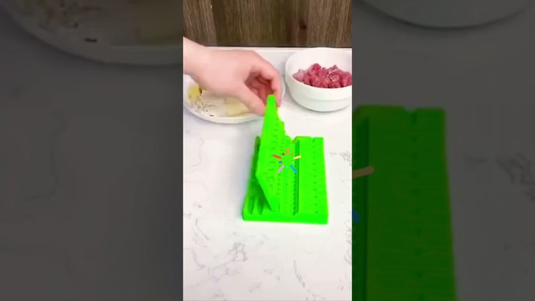 7 Sec Kabob Maker! | Transform Your BBQ Game with This 365Home Multifunction Barbecue Meat Skewer!