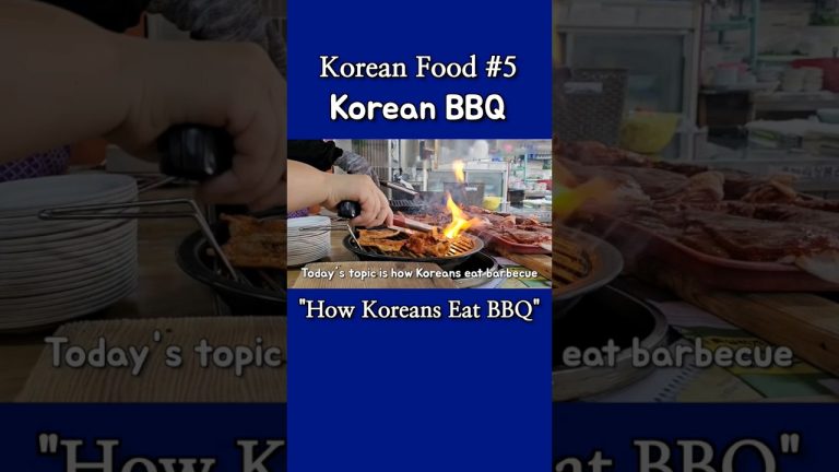 Korean BBQ | Korean food | How to eat #lettuce #garlic #reful #korea​