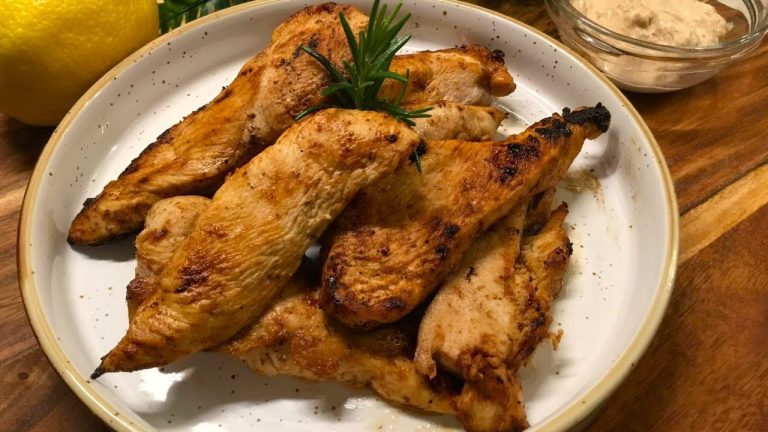 Poulet marine a la biere poele ou au BBQ