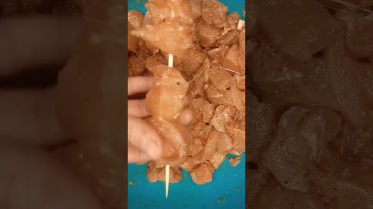 CRISPY CHICKEN STICKS| CHICKEN BBQ STICKS #shortfeed #shortsvideo