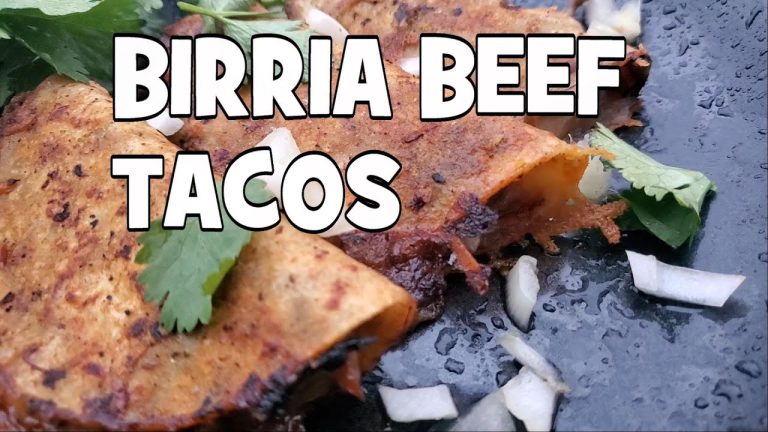 BIRRIA BEEF TACOS | Recipe | BBQ Pit Boys