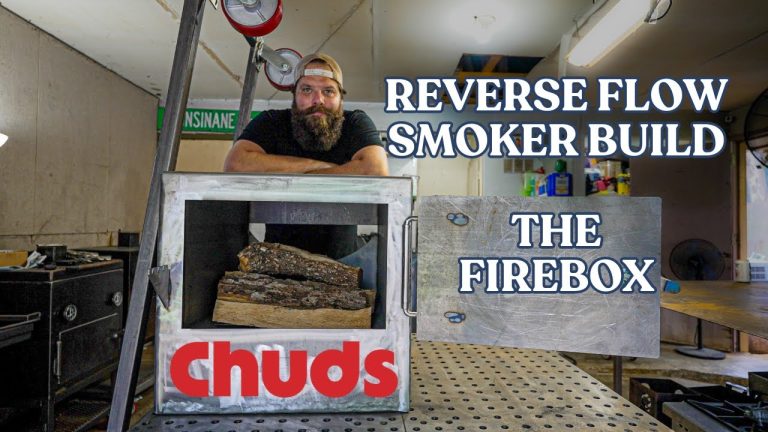 How To Build a Smoker Firebox! | Chuds BBQ