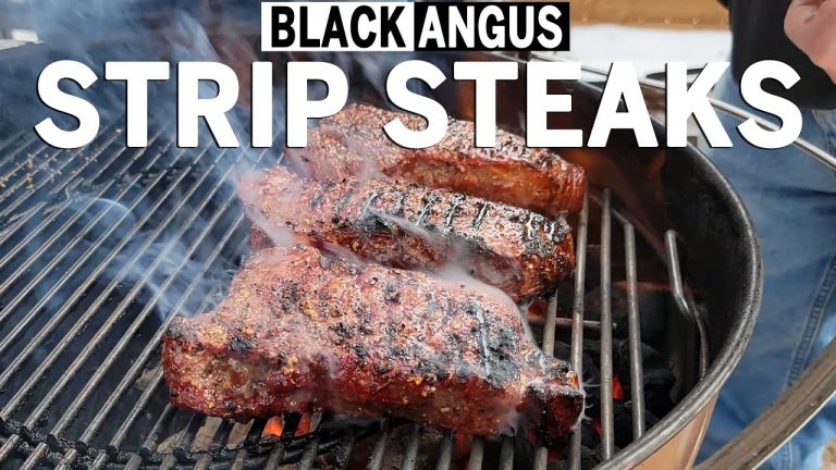 Reverse Seared NY Strip Steak by the BBQ Pit Boys