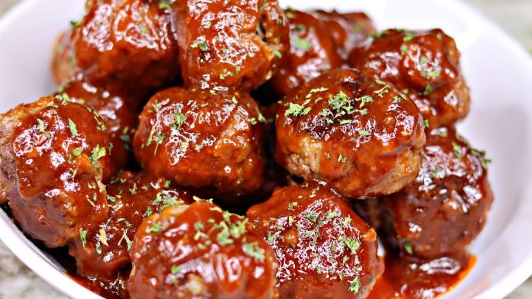 How To Make The BEST BBQ Meatballs