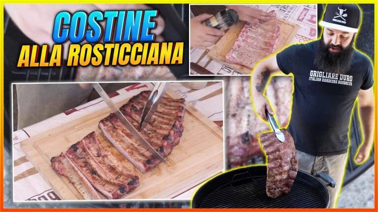 Costine alla Rosticciana | BBQ Ribs all’Italiana | Grigliare Duro