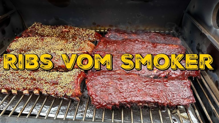 2x BBQ RIBS VOM SMOKER – Silberhaut runter JA/NEIN ? DAS ENDE EINER LEGENDE!