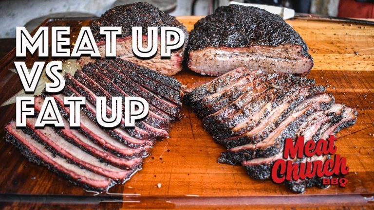 Smoking Brisket Meat Side Up vs. Fat Side Up – Brisket Series part 2 of 3