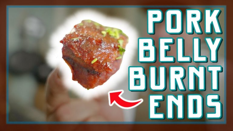 SNOEPJE VAN DE BBQ! PORK BELLY BURNT ENDS!  | BBQ’en met Nick |