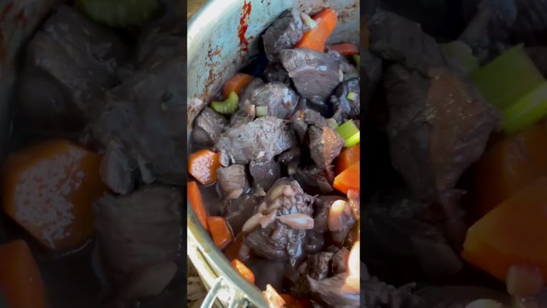 BBQ Beef Bourguignon. You need to make this!