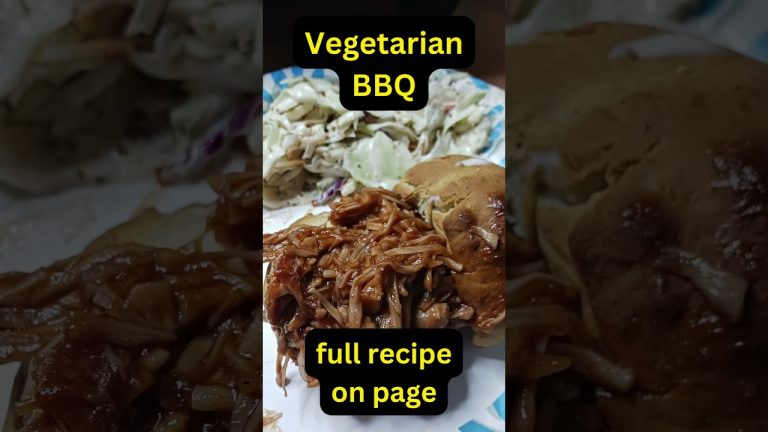 Vegetarian BBQ #vegetarianrecipes #cookingchannel #easyrecipe